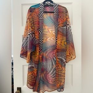 Tamo Design multicolored “kimono”